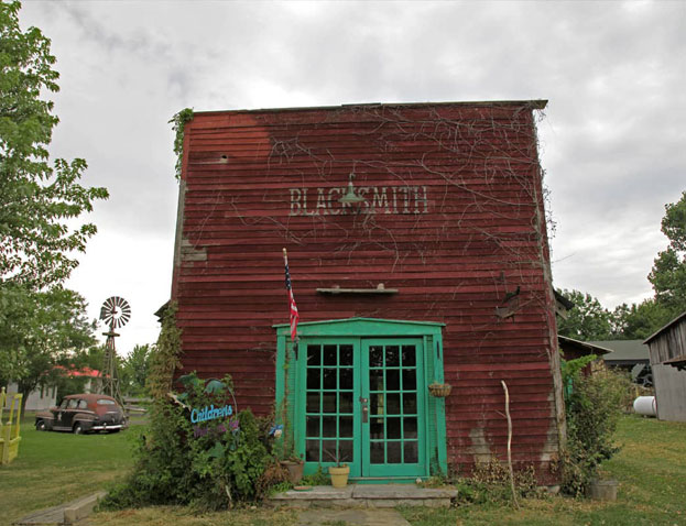 Red Oak, Missouri, reconstitution d'une ville fantôme