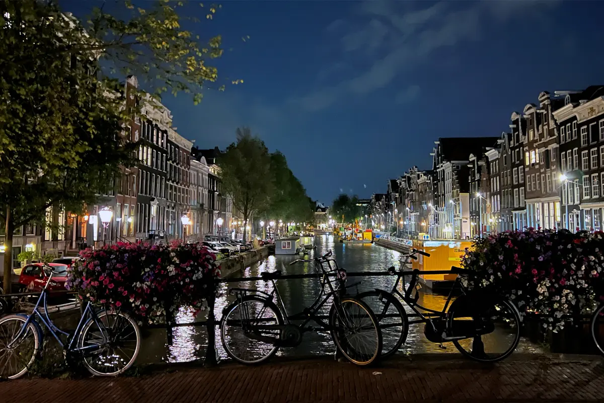 Les canaux d'Amsterdam