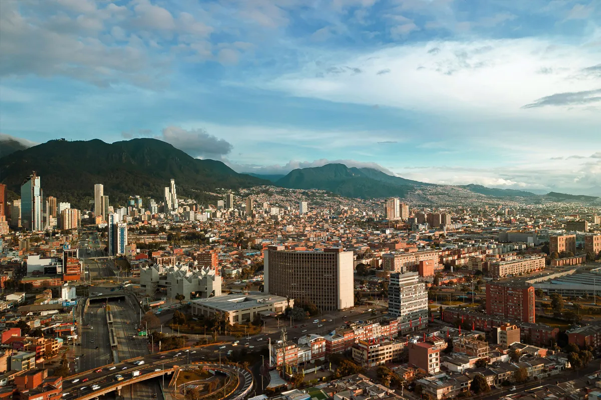 Bogotá en Colombie