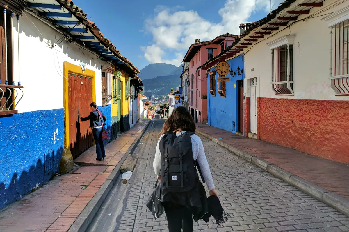 La Candelaria à Bogotá, Colombie